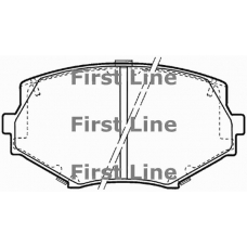 FBP3206 FIRST LINE Комплект тормозных колодок, дисковый тормоз