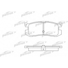 PBP630 PATRON Комплект тормозных колодок, дисковый тормоз