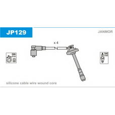 JP129 JANMOR Комплект проводов зажигания