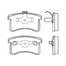 21968 140  0 5 T4067 TEXTAR Колодки тормозные