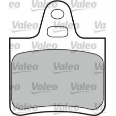 598148 VALEO Комплект тормозных колодок, дисковый тормоз