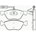 P 23 077 BREMBO Комплект тормозных колодок, дисковый тормоз