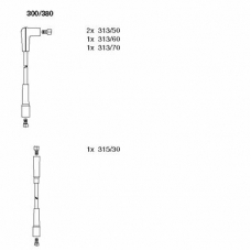 300/380 BREMI Комплект проводов зажигания