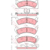 GDB4094 TRW Комплект тормозных колодок, дисковый тормоз