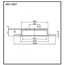 ADC 0247 Allied Nippon Гидравлические цилиндры