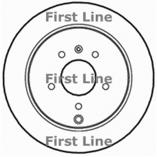 FBD1684 FIRST LINE Тормозной диск