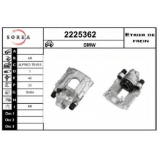 2225362 EAI Тормозной суппорт