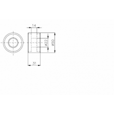 TKR 9887 TIMKEN Натяжной ролик, ремень грм
