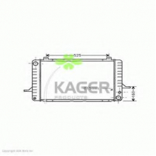 31-3179 KAGER Радиатор, охлаждение двигателя