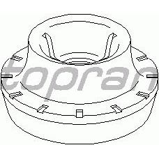 103 491 TOPRAN Опора стойки амортизатора