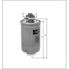 KL 157/1D MAHLE Топливный фильтр