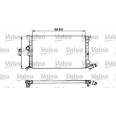 731009 VALEO Радиатор, охлаждение двигателя