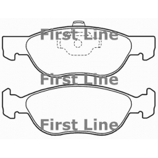 FBP3491 FIRST LINE Комплект тормозных колодок, дисковый тормоз