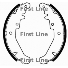 FBS676 FIRST LINE Комплект тормозных колодок