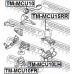 TM-MCU10LH FEBEST Подвеска, двигатель