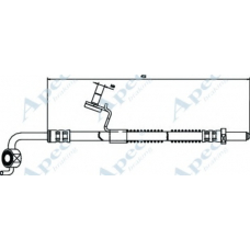 HOS3005 APEC Тормозной шланг