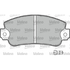 540482 VALEO Комплект тормозных колодок, дисковый тормоз