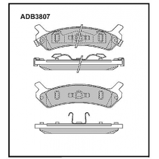 ADB3807 Allied Nippon Тормозные колодки