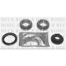 BWK512 BORG & BECK Комплект подшипника ступицы колеса