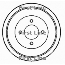 FBR911 FIRST LINE Тормозной барабан