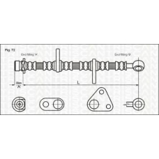 8150 40110 TRISCAN Тормозной шланг