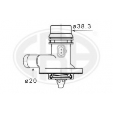 350384 ERA Термостат, охлаждающая жидкость