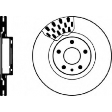 51809 PAGID Тормозной диск