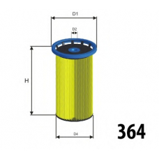 F134 MISFAT Топливный фильтр