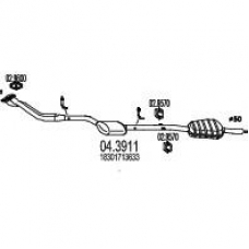 04.3911 MTS Катализатор