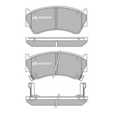 LVXL885 MOTAQUIP Комплект тормозных колодок, дисковый тормоз