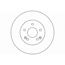 MDC853 MINTEX Тормозной диск