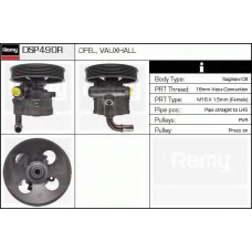 DSP490R DELCO REMY Гидравлический насос, рулевое управление