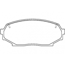 21552 144  0 4 T4047 TEXTAR Колодки тормозные