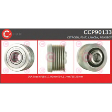 CCP90133 CASCO Ременный шкив, генератор