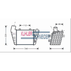 1372701 KUHLER SCHNEIDER Интеркулер