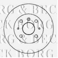 BBD4050 BORG & BECK Тормозной диск