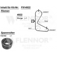 F924499V FLENNOR Комплект ремня грм