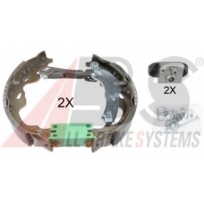 111430 ABS Комплект тормозных колодок