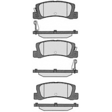 RA.0570.1 RAICAM Комплект тормозных колодок, дисковый тормоз