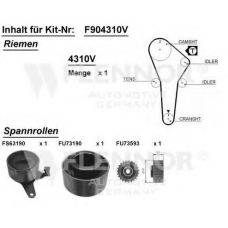 F904286V FLENNOR Комплект ремня грм