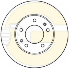 6026061 GIRLING Тормозной диск