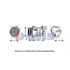 851885N AKS DASIS Компрессор, кондиционер