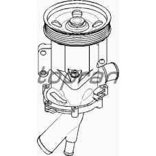 501 074 TOPRAN Водяной насос