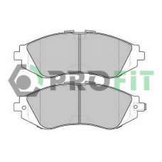 5000-1369 PROFIT Комплект тормозных колодок, дисковый тормоз