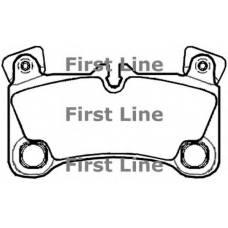 FBP3736 FIRST LINE Комплект тормозных колодок, дисковый тормоз