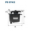 PS974/2 FILTRON Топливный фильтр