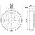 MBD299 MINTEX Тормозной барабан