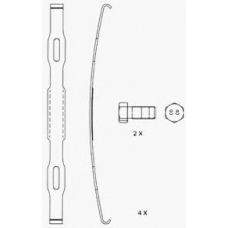 G6963FE ABEX Комплект тормозных колодок, дисковый тормоз