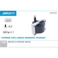 JM5211 JANMOR Катушка зажигания