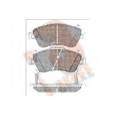 RB1869 R BRAKE Комплект тормозных колодок, дисковый тормоз